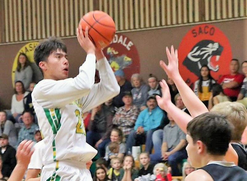 Corbin Lonebear, Dodson basketball